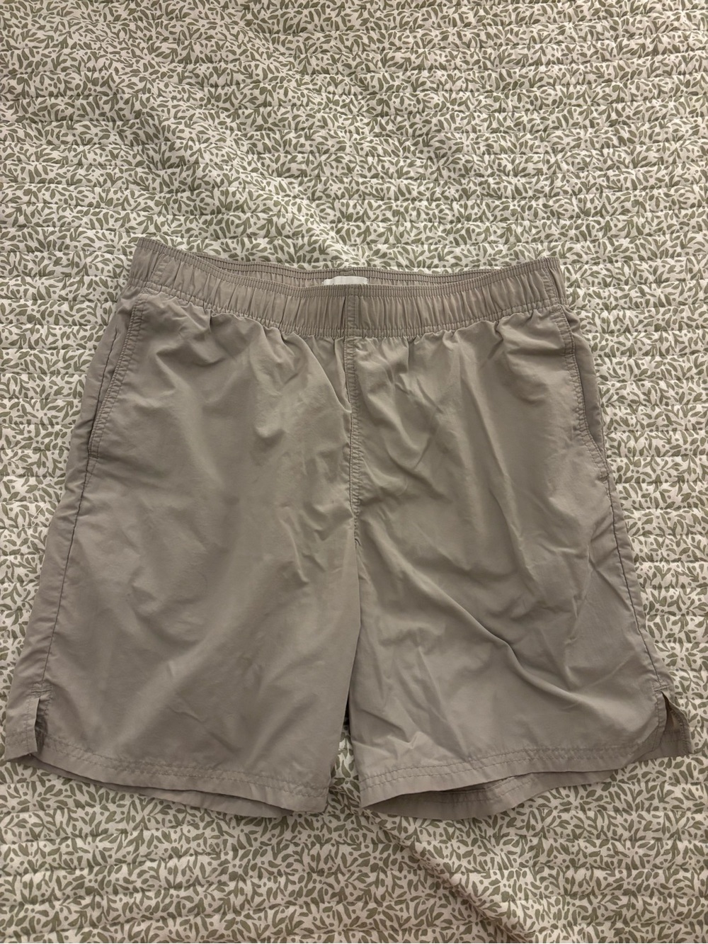 Abound Men's Athletic Shorts in Light Taupe